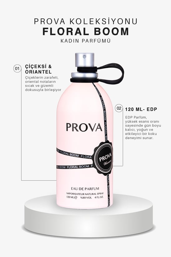 Prova Floral Edp Çiçeksi Kadın Parfüm 120 Ml