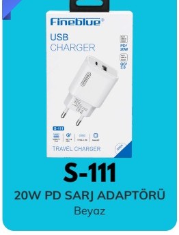 Şarj Adaptörü 20w Type-c ve Usb Girişli