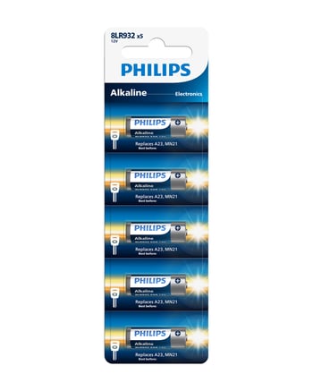 Philips Alkalin 12v Kumanda Pili A23 Mn21 5'li Blister