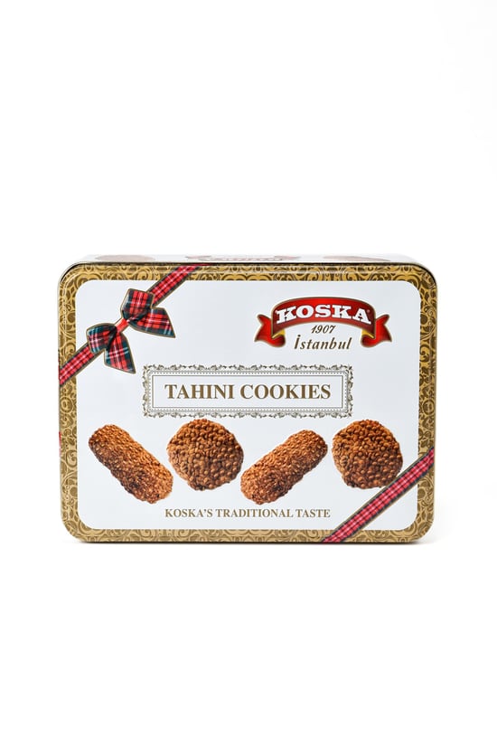 Teneke Tahinli Kurabiye 400 Gr