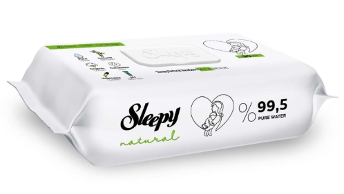 Sleepy Natural Islak Bebek Bakım Havlusu
