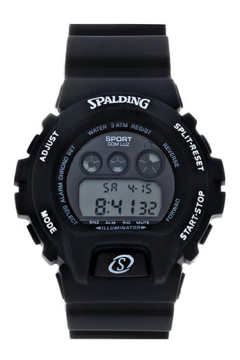 Spalding SP-119 Dijital Spor Saat - Siyah