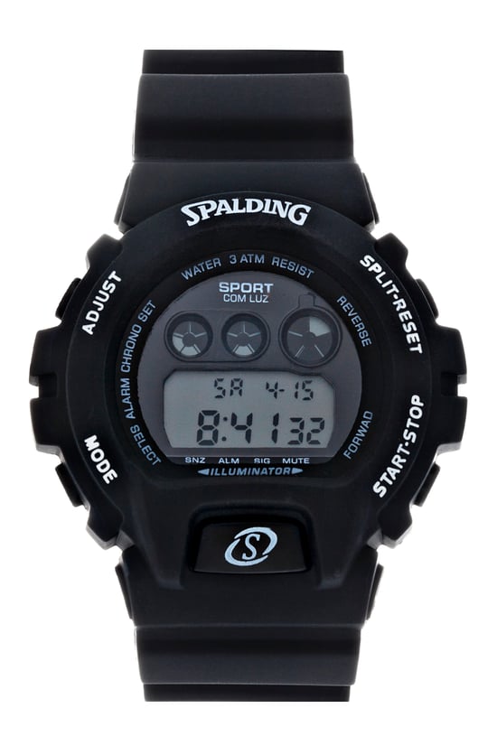 Spalding SP-119 Dijital Spor Saat - Siyah