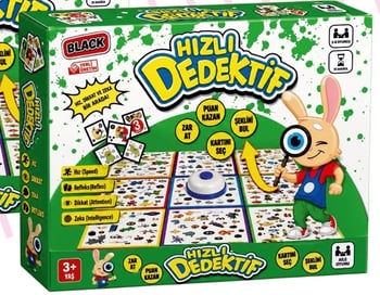 Hobi Eğitim Dünyası Hızlı Dedektif Kutu Oyunu