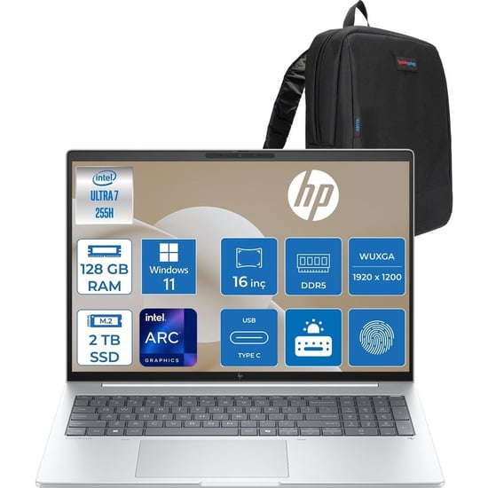 Hp Elitebook 8 G1ı Intel® Core Ultra 7 255h 128gb Ddr5 2tb Ssd Intel® Arc™ 140t 16" Wuxga (1920x1200