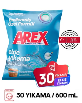 Arex Elde Yıkama Toz Deterjan 600gr