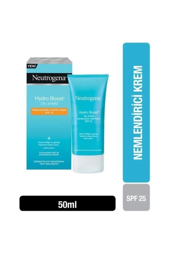 Neutrogena Hydro Boost City Shield Nemlendirici Hafif Krem Spf25 50 Ml