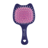 Proco Beauty Kids Kitty Puf Açma Tarama Saç Fırçası - Kedicik Figürlü Saç Fırçası ( Mor, Turkuaz, Lila )
