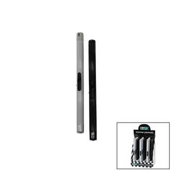 Nerox Nrx-404b ( Siyah & Gri ) ( Kalem Modeli ) Ocak Mutfak Çakmak ( İtmeli Ateşleme )