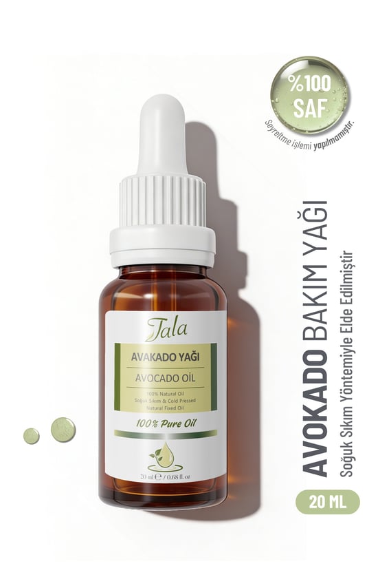 Tala Avokado Yağı Soğuk Sıkım 20 Ml