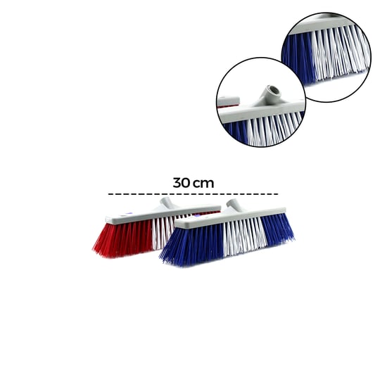 Günsan ( -021 030 ) ( 30cm ) ( Sert ) Plastik ( Bahçe ) Çalı Fırçası ( Kıl Boyu=8.5cm )