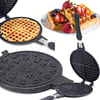 Taşhan Tr-34-098750 ( 20cm ) Granit Döküm Waffle Tava ( Bakalit Sap )