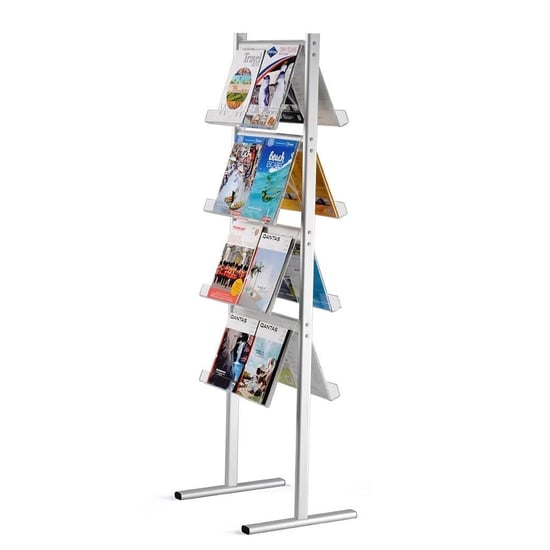 Ayaklı Akrilik Broşürlük Çift Taraflı 4x1a4