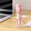 Mini El Fanı-04 F4 Su Damlacık Püskürtmeli Pembe