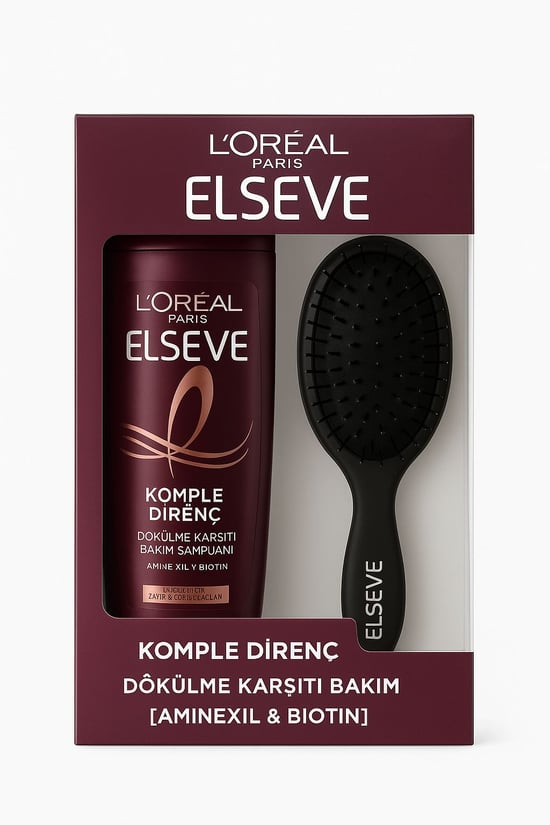 Elseve Komple Direnç Dökülme 300ml Tarak Hediyeli