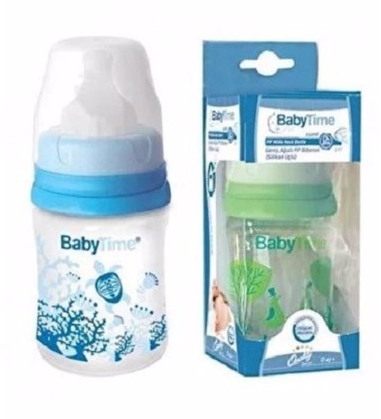 Babytime Biberon S.uçlu Geniş Ağız 250cc - Bt075