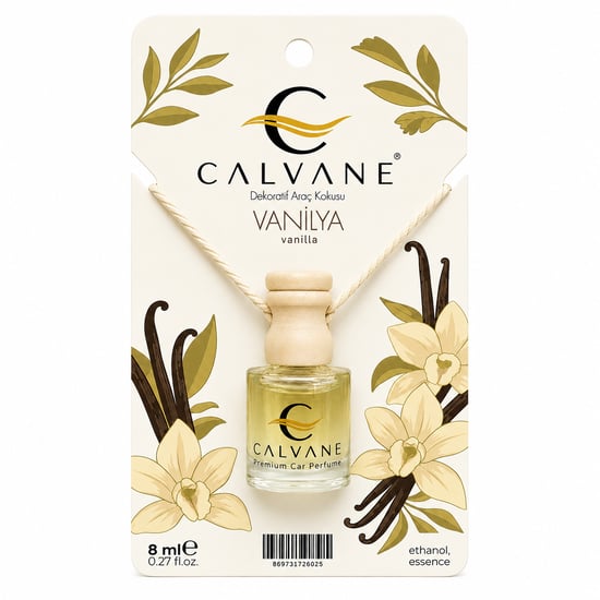 Calvane Perfume Premium Oto/araç Ayna Kokusu 8 Ml | Vanilya