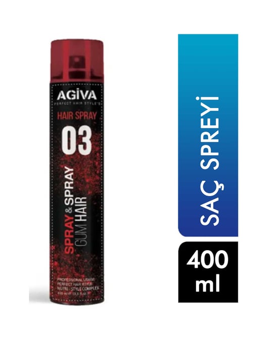 Agiva Saç Spreyi Glued 400 Ml Ex. Strong