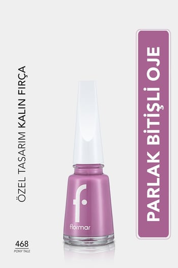 Nail Enamel Yüksek Pigmentli & Parlak Bitişli Oje Fne-468 Pony Tale