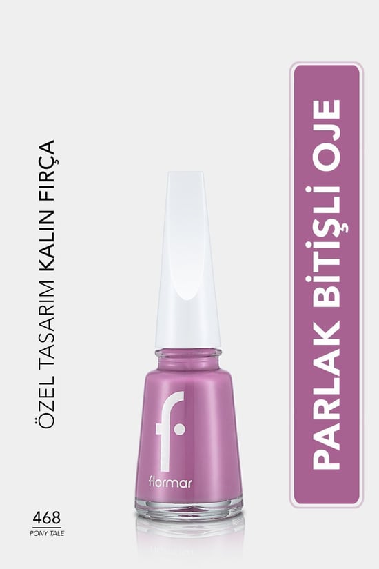 Nail Enamel Yüksek Pigmentli & Parlak Bitişli Oje Fne-468 Pony Tale