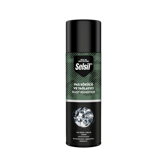 Selsil Tas-031 Pas Sökücü ve Yağlayıcı Sprey 200ml