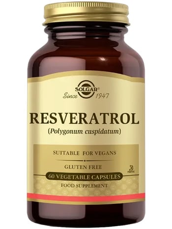Solgar Resveratrol 60 Kapsül Vitamin ve Mineral