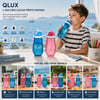 Qlux L-00502 Çiko Çocuk Pipetli Plastik Matara Renkli
