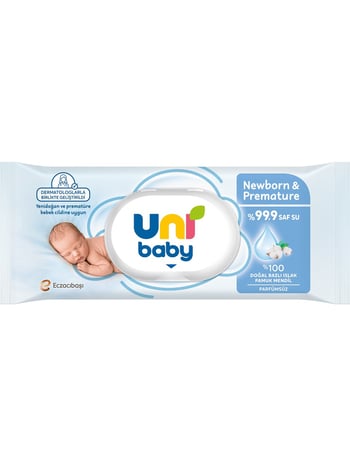 Uni Baby Islak Havlu 40'lı Yenidoğan
