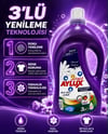Aylux Sıvı Çamaşır Deterjanı 3l (50+ Yıkama) Beyazlar & Renkliler Mor