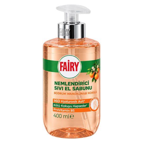 Fairy Sıvı Sabun  Bodrum Mandalinası Pompalı 400 Ml