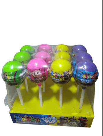 Bobbo Toys Pop Karışık Meyve Aromalı 12'li