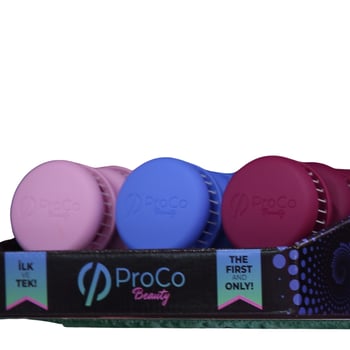 ProCo Beauty Makaron Saç Fırçası Orman Meyveleri Serisi - Lila, Mürdüm, Mavi