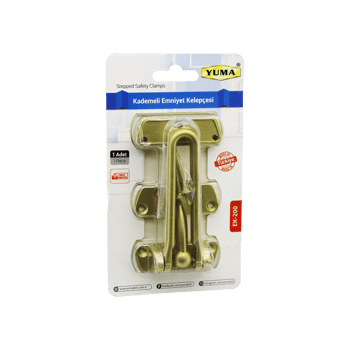 Yuma Ek-200 -701 ( Sarı ) Çelik Kapı Emniyet Kelepçe