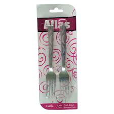İnura Global Atlas-705 6pcs Metal Tatlı Çatalı