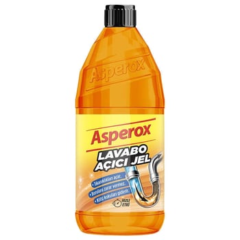Asperox Lavabo Açıcı Jel 1 Litre