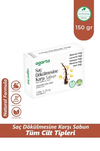 Saç Dökülmesi Sabunu Doğal 150 Gr