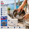 Bella House K-3753 ( Vakumlu ) Bulaşık Teli Tekli Paslanmaz15gr