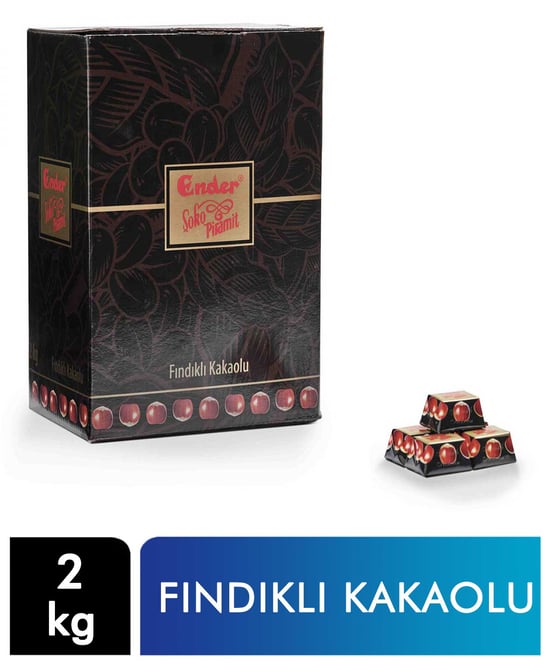 Ender Şoko Piramit Çikolata 2 Kg Fındıklı