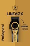 Hector Linear X Saç Kesim ve Çizim Makinesi 11.200 Rpm Gold-siyah
