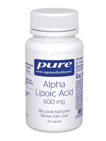 Pure Encapsulations Alpha Lipoic Acid 600 Mg 30 Kapsül