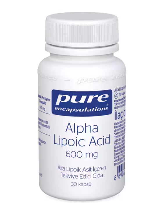 Pure Encapsulations Alpha Lipoic Acid 600 Mg 30 Kapsül