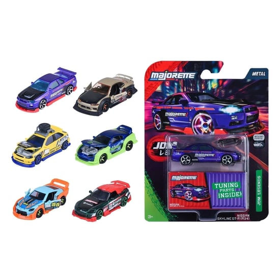 Japan Dm Legends Deluxe Cars 6 Asorti