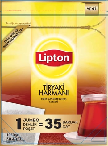 Lipton Demlik Poşet Çay Jumbo 30 Lu Tiryaki 35g 801029