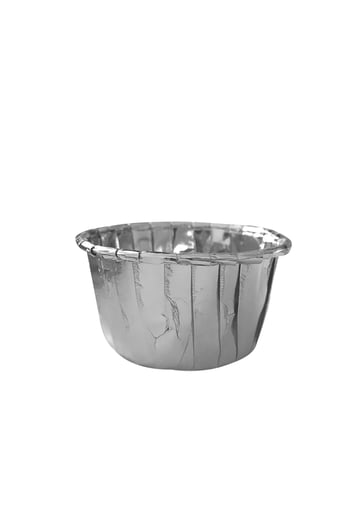 Dolphin Muffin-Kek Kapsülü Gümüş 25 Adet