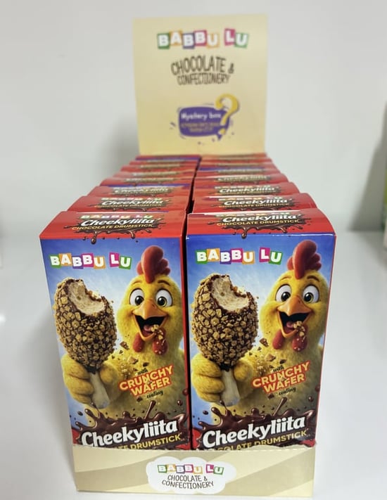 Cheekyliita Gofret Kaplı Krema Dolgulu Çikolata Chocolate Drumstick