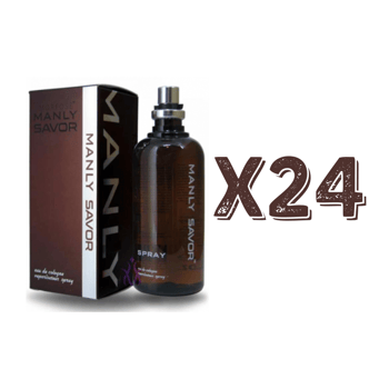 Manly Savor Edc 125 Ml Erkek Parfüm 24 Adet