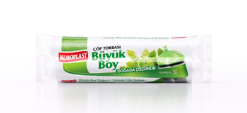 Koroplast Doğada Çözünür Çöp Torbası Büyük Boy 10 Poşet