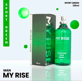 My Rise Yeşil Edt 125 Ml Erkek Parfümü