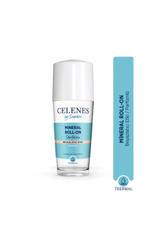 Alüminyum İçermeyen Beyazlatıcı Etkili Doğal Thermal Roll On ve Deodorant - Storforsen 75 Ml