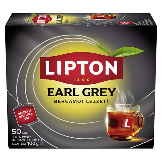Lipton Early Grey 50'li Bardak 100gr